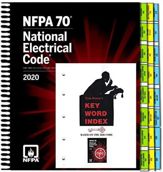 NFPA 70 2020 NEC Code Book SpiralBound + Tabs