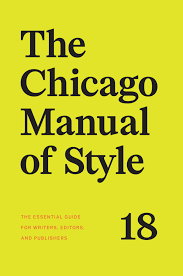 The Chicago Manual of Style 18th Edition book by Litno Books, featuring a hardcover with the title on the cover.
