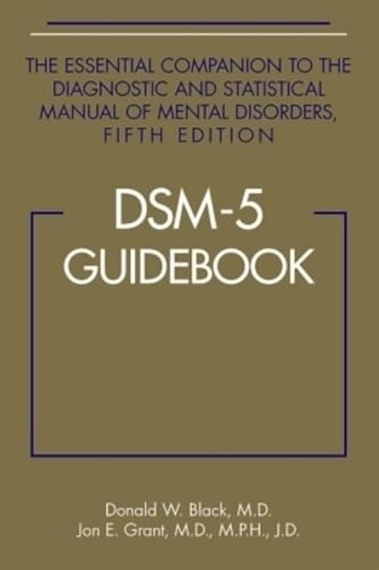 DSM-5 Guidebook | Paperback | APA Publishing | dsm 5 - Litno Books