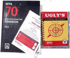 NFPA 70 National Electrical Code Handbook 2023 with color coded Tabs + Ugly's