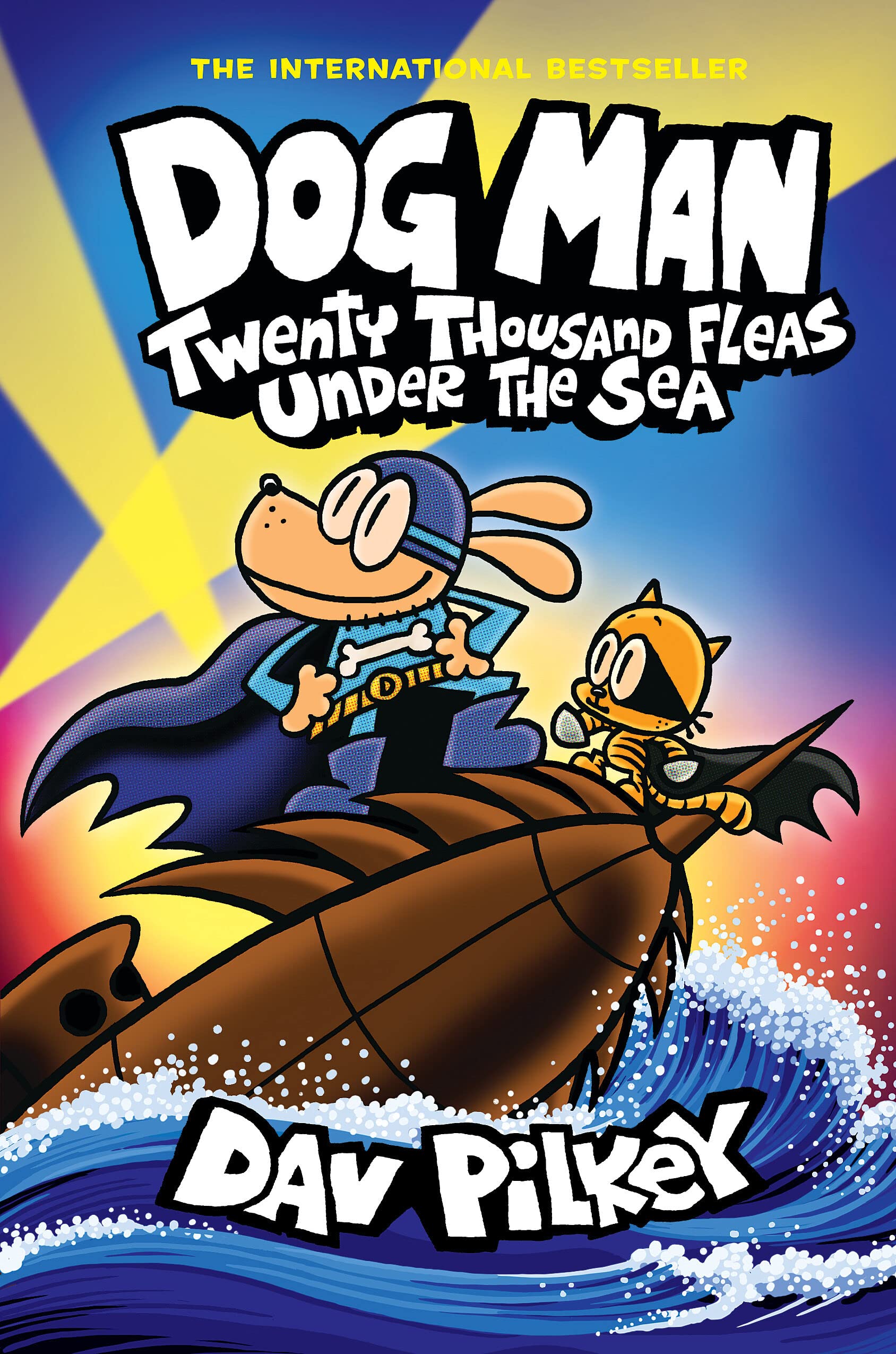 Dog Man: Twenty Thousand Fleas Under the Sea: A Graphic Novel (Dog Man #11): From the Creator of Captain Underpants - Litno Books