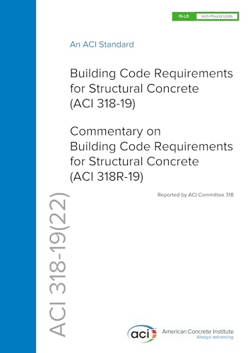Building Code Requirements for Structural Concrete (ACI 318-19) book by Litno Books, showing the cover with title and author.