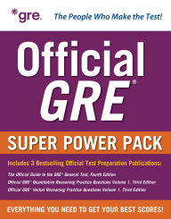 Official GRE Super Power Pack, Third Edition by Educational Testing Service